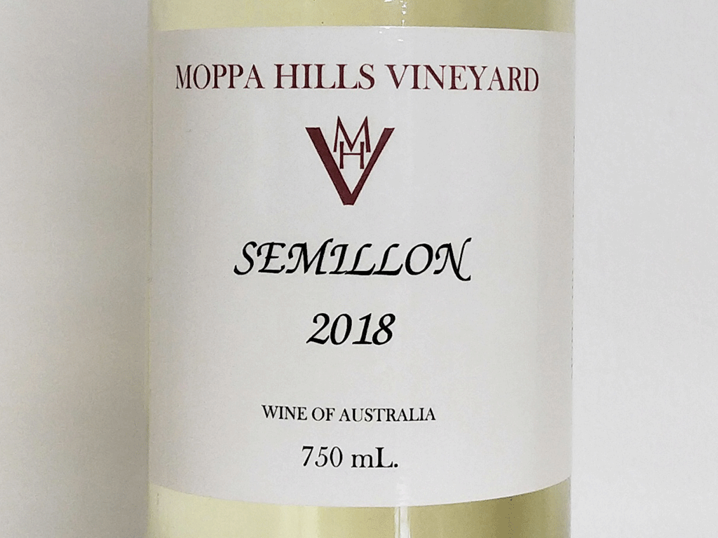 2018 Semillon